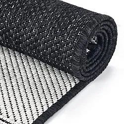 Beltéri és kültéri szőnyeg - utomhusmatta - Ava (fekete)