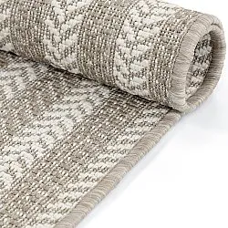 Ovális szőnyeg - Indoor/outdoor Leander (bézs)