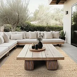 Beltéri és kültéri szőnyeg - Milford Recycled PET (bézs)