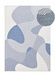 Beltéri és kültéri szőnyeg - utomhusmatta - Somerville (kék)