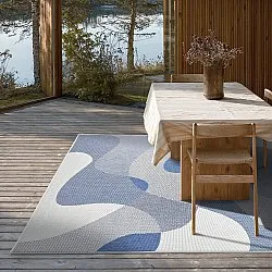 Beltéri és kültéri szőnyeg - utomhusmatta - Somerville (kék)
