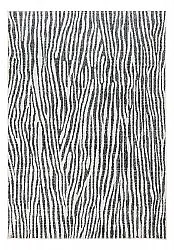 Beltéri és kültéri szőnyeg - utomhusmatta - Vaura (fekete/fehér)