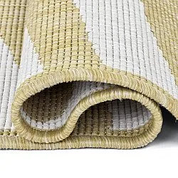 Beltéri és kültéri szőnyeg - utomhusmatta - Winona (sárga)