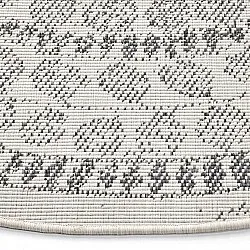 Kerek szőnyeg - Indoor/Outdoor Malcolm (szürke)