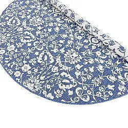 Kerek szőnyeg - Brussels Ocean (kék)