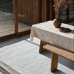 Beltéri és kültéri szőnyeg - Arco Wool Look (szürke/bézs)