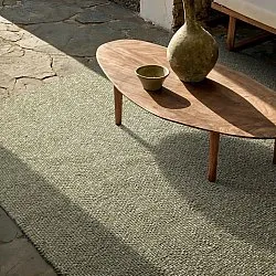 Beltéri és kültéri szőnyeg - Orta Wool Look (moha zöld)