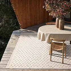Beltéri és kültéri szőnyeg - Todi Wool Look (krém)