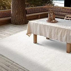 Beltéri és kültéri szőnyeg - Coastal Wool Look (krém)