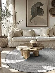 Kerek szőnyeg - Indoor/Outdoor Angus (szürke)