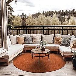 Kerek szőnyeg - Monsanto (narancssárga)