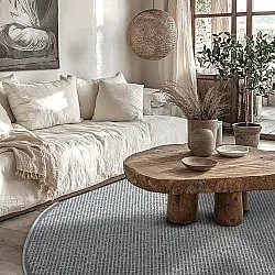 Kerek szőnyeg - Tromsø (barna)