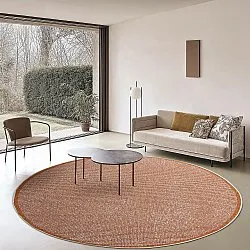 Kerek szőnyeg - Tromsø (narancssárga)