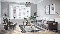 Wilton szőnyeg - Kuba (fehér)