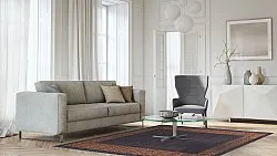 Wilton szőnyeg - Kuba (fekete/barna)