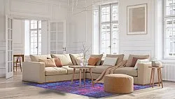 Wilton szőnyeg - Violetta (lila)