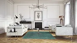 Wilton szőnyeg - Favone (kék/zöld)