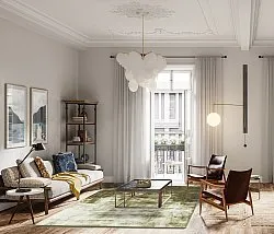 Viskóz szőnyeg - Jodhpur Special Luxury Edition (olíva zöld)