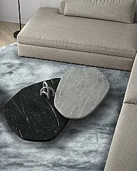 Kerek szőnyeg - Jodhpur Special Luxury Edition kék/szürke