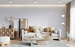 Kerek szőnyeg - Pike (kék)