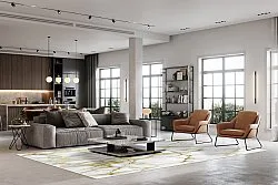 Wilton szőnyeg - Cesina (stone/fehér/arany)