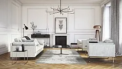 Wilton szőnyeg - Zarzi (szürke)