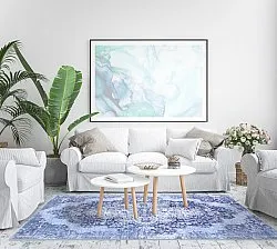 Wilton szőnyeg - Badem (kék)