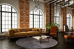 Kerek szőnyeg - Amorgos (cloud)