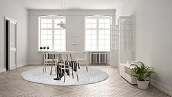 Kerek szőnyegek - Antuco (világosszürke)