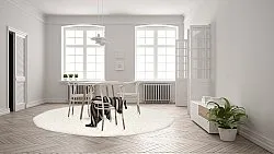 Kerek szőnyegek - Antuco (fehér)