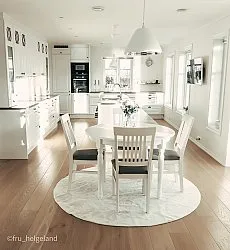 Kerek szőnyegek - Frutillar (offwhite)