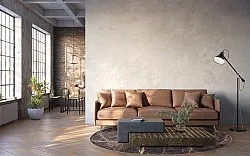 Kerek szőnyeg - Aris (fekete/arany)