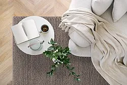 Gyapjúszőnyeg - Avafors Wool Bubble (barna)
