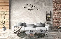 Kerek szőnyeg - Bellizzi (zöld/narancssárga)