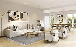 Gyapjúszőnyeg - Bibury (világosszürke)