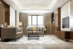 Beltéri és kültéri szőnyeg - Bodhi (fekete)