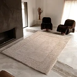 Shaggy szőnyeg - Aline Natural Cotton Shaggy (bézs)