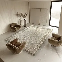 Shaggy szőnyeg - Bonnie Natural Cotton Shaggy (természetes)