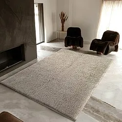 Shaggy szőnyeg - Enya Natural Cotton Shaggy (természetes)