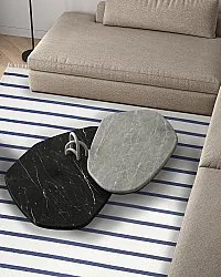 Pamutszőnyeg - Helle (kék)