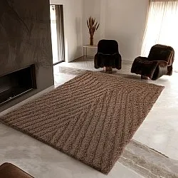 Shaggy szőnyeg - Kendra Natural Cotton Shaggy (barna)