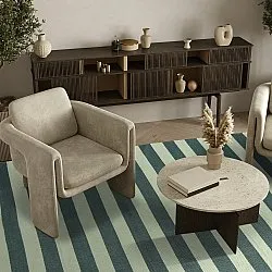 Pamutszőnyeg - Nilo (zöld)