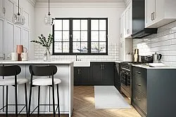 Plasztik szőnyegek - Chelsea (világosszürke)