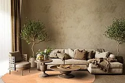 Kerek szőnyegek - Cloud Super Soft (terracotta)