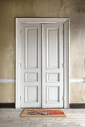 Lábtörlő - Car (piros)