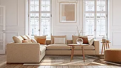 Wilton szőnyeg - Amasra (bezs)