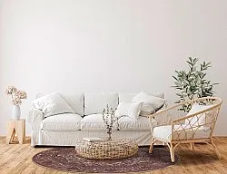 Kerek szőnyeg - Lainey (piros)