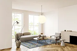 Wilton szőnyeg - Livley (sötétkék)