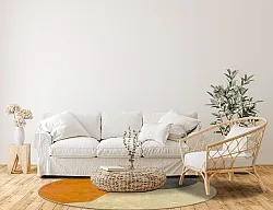 Kerek szőnyeg - Lazio (szürke/többszínű)