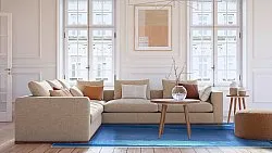 Wilton szőnyeg - Asti (kék)